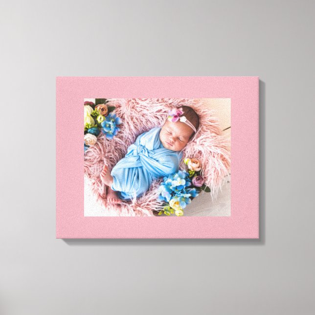 Personal Photo Canvas Print (Front)