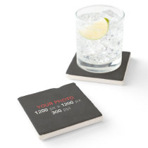 Personal Photo Creation - Limestone Stone Coaster Personal Photo Creation - Limestone Stone Coaster