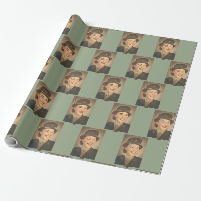 Personal Photo Wrapping Paper (Unrolled)