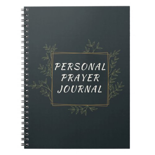 Personal Prayer Journal 