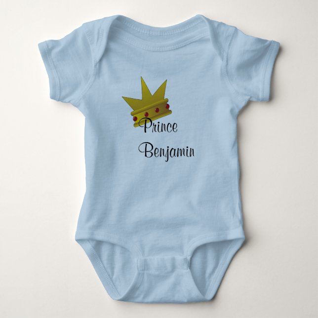 Personal Prince Shirt - Baby's First Tee (Front)