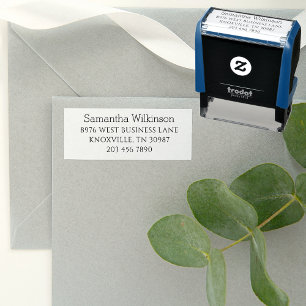 Personal Return Address Simple Classic Self-inking Stamp