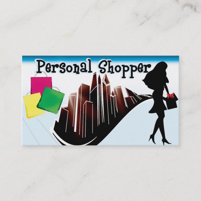 Personal Shopper1 Business Card (Front)