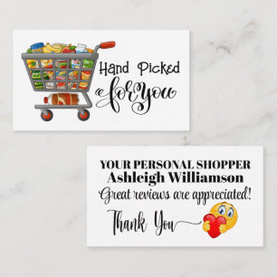 PERSONAL SHOPPER Business Card