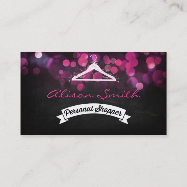Personal Shopper Business Card (Front)