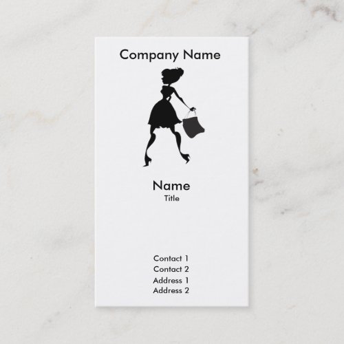 Personal Shopper Business Card