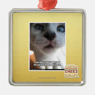 Personal Space Metal Ornament