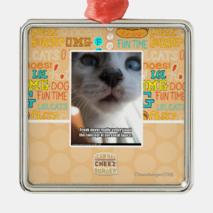 Personal Space Metal Ornament