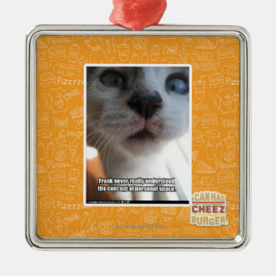Personal Space Metal Ornament