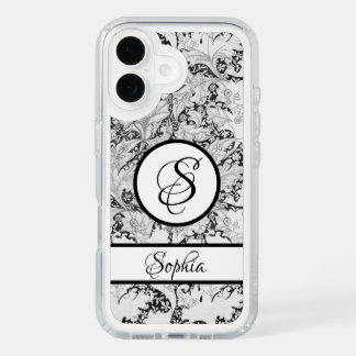 PERSONAL SPECK IPHONE CASE BLACK FLORAL DESIGN