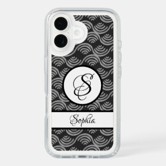 PERSONAL SPECK IPHONE CASE BLACK WAVE DESIGN