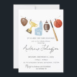 Personal Sports Baby Shower Bundle Invitation<br><div class="desc">Celebrate your little champion with our Personal Sports Baby Shower Bundle Invitation! This all-in-one set features sporty and vibrant designs perfect for a fun and memorable baby shower. Customize each piece with your details to create a cohesive and personalized event that will be a big hit with all your guests!...</div>