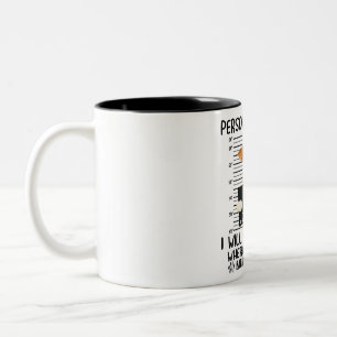 Personal Stalker Funny Bichon Frise Dog Bichon Ten Two-Tone Coffee Mug