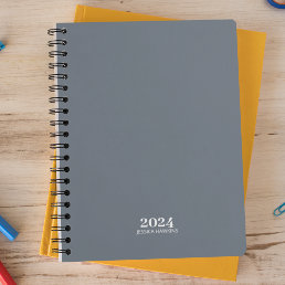 Personal Stationery • Dusty Blue 2024 Weekly Planner