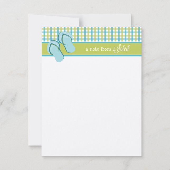 Personal Stationery for Soleil Moon Frye Note Card (Front)