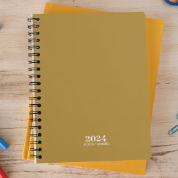 Personal Stationery • Gold 2024 Weekly Planner