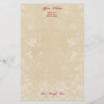 Personal Stationery Letterhead, Classy Cream