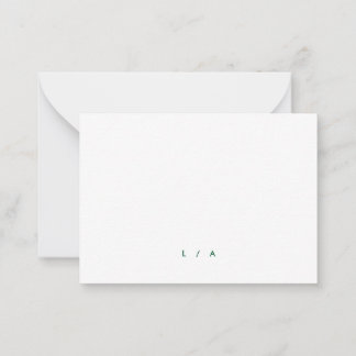 Personal Stationery Note Card