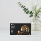 Personal storm business card (Standing Front)