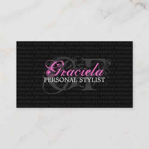 Personal Stylist Business Card