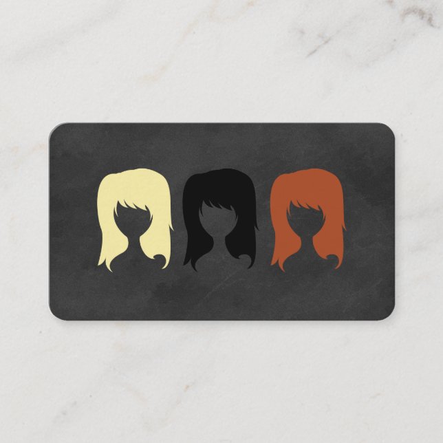 Personal Stylist Salon Shears Hair Business Card (Front)