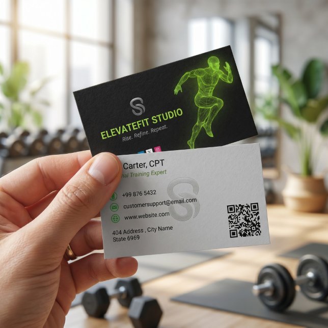Personal Trainer Business | Black Green Card (Creator Uploaded)