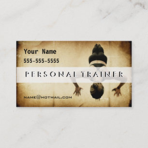 Personal Trainer Business Card