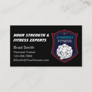 Personal Trainer Business Card