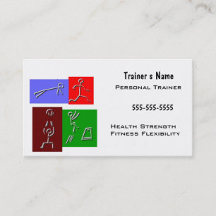Personal Trainer Business Card
