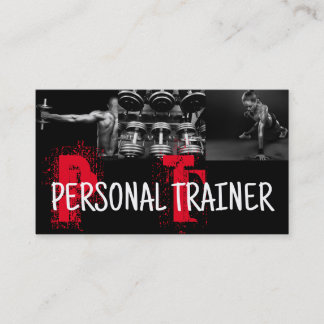 Personal Trainer Business Card