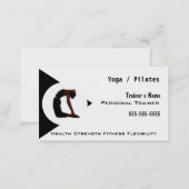 Personal Trainer Business Card (Front/Back)