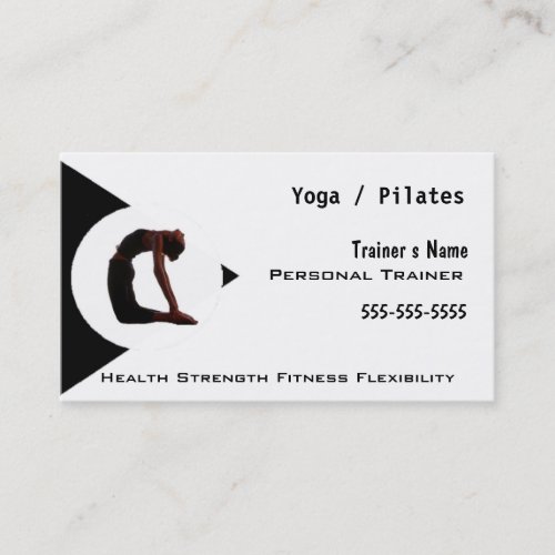 Personal Trainer Business Cards