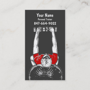 Personal Trainer Business Card