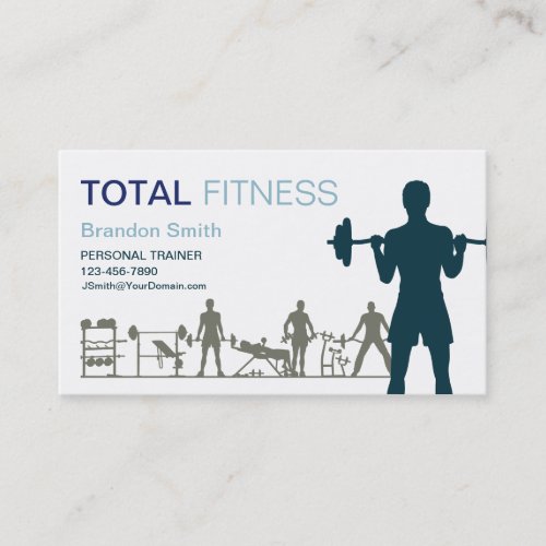 Personal Trainer Business Card