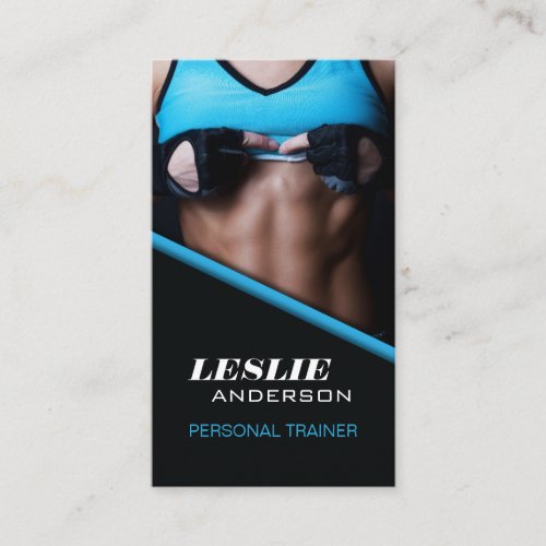 PERSONAL TRAINER BUSINESS CARD
