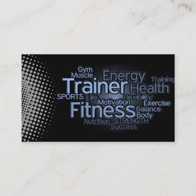 Personal Trainer Business Card (Front)