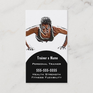 Personal Trainer Business Card