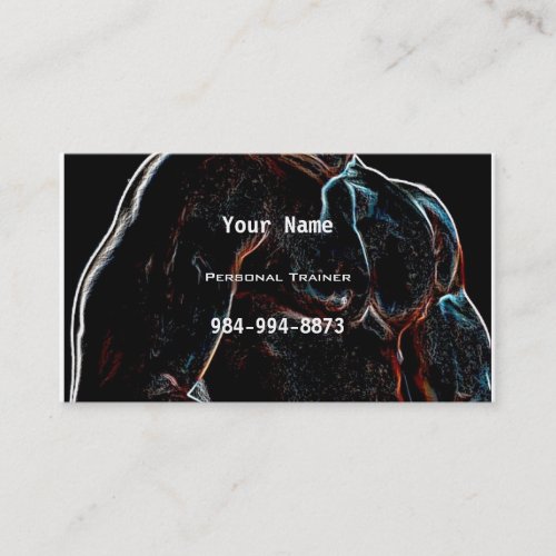 Personal Trainer Business Card Templates