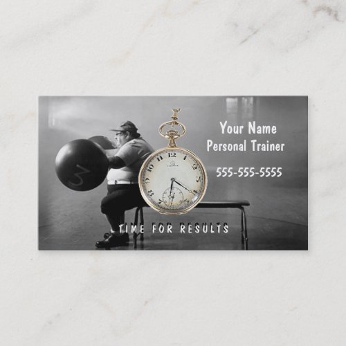 Personal Trainer Business Card Templates