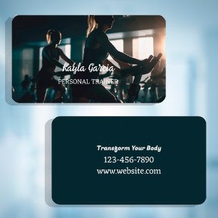 Personal Trainer Business Card