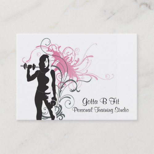 Personal Trainer Business Card
