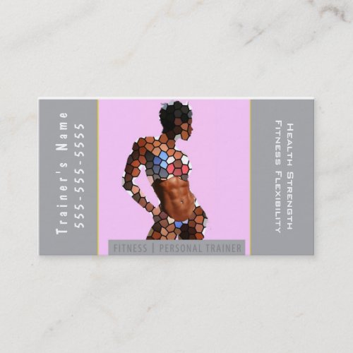 Personal Trainer Business Card