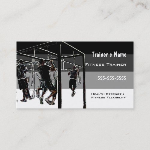 Personal Trainer Business Cards