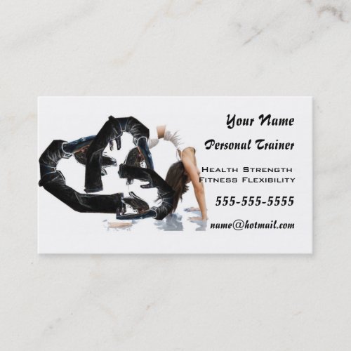 Personal Trainer Business Cards
