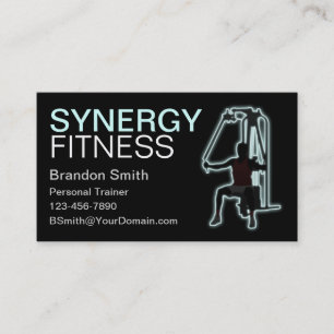 Personal Trainer Business Card