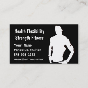 Personal Trainer Business Card