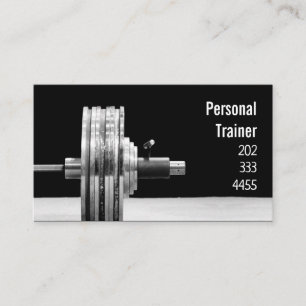 Personal Trainer Business Card
