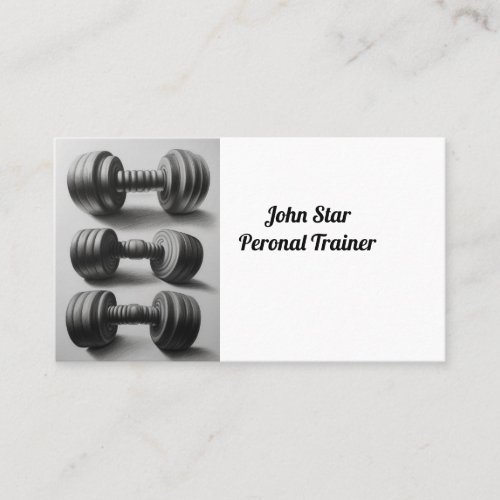 Personal Trainer  Business Card