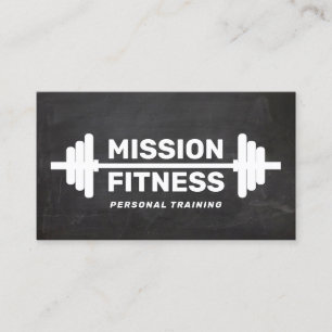 Personal Trainer Business Card
