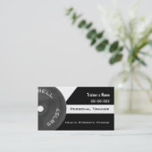 Personal Trainer Business Card (Standing Front)